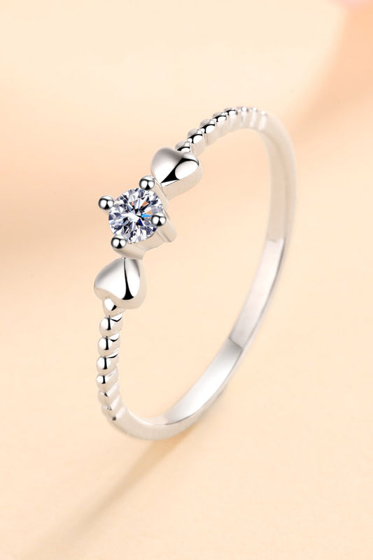 Adored Sparkala™ Heart 925 Sterling Silver Ring