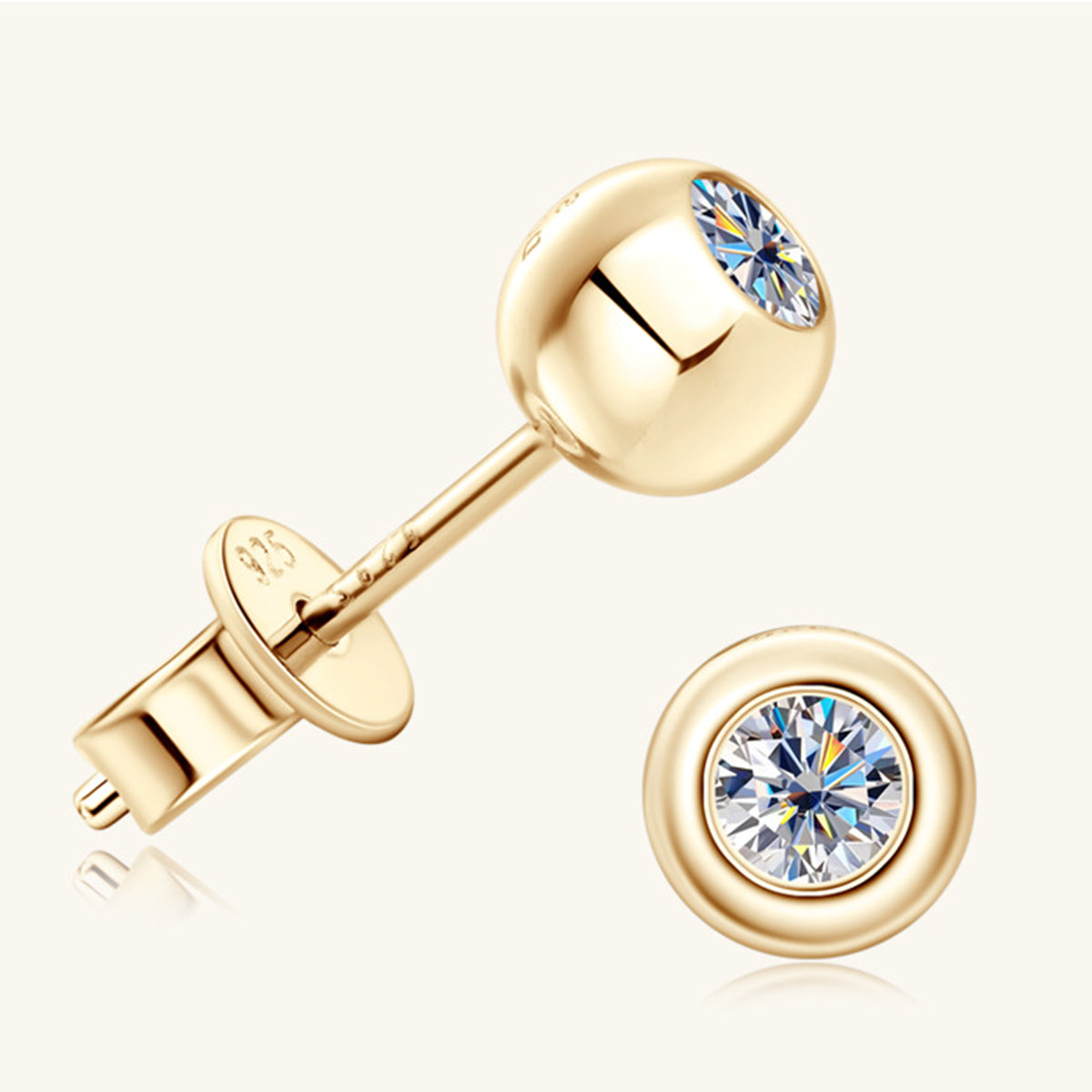 Sparkala™ Pure Sterling Silver Stud Earrings