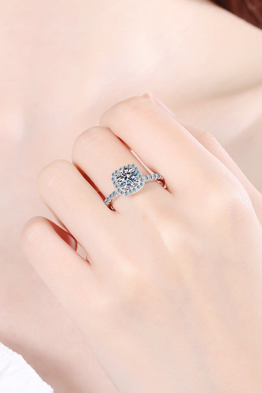 Square Cushion-Cut Sparkala™ Ring