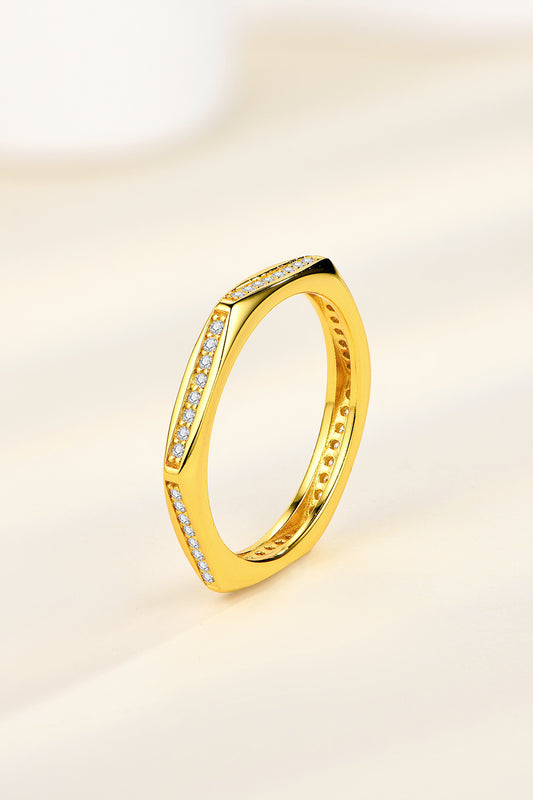 Sparkala™ 925 18k Gold Plated Sterling Silver Ring