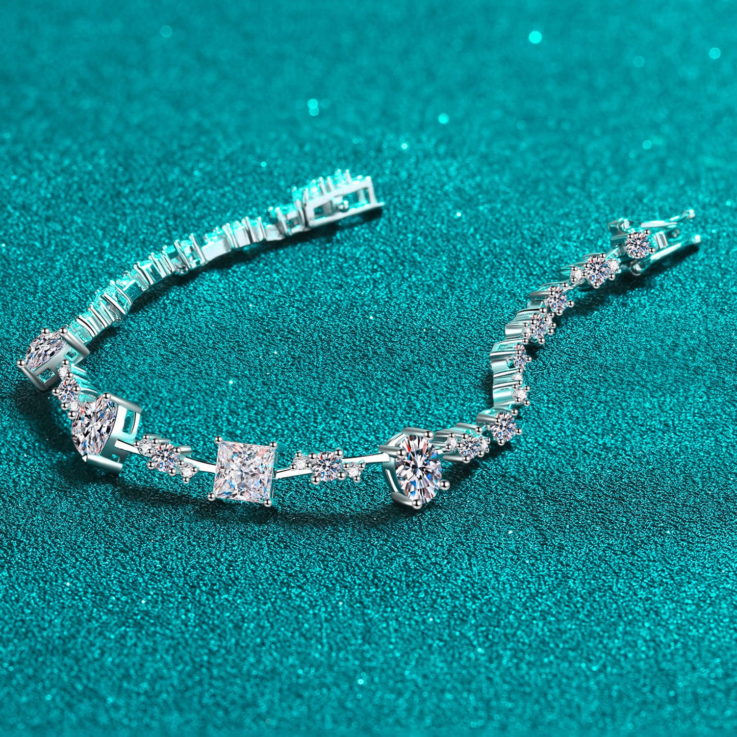 6.2 Carat Sparkala™ 925 Sterling Silver Bracelet