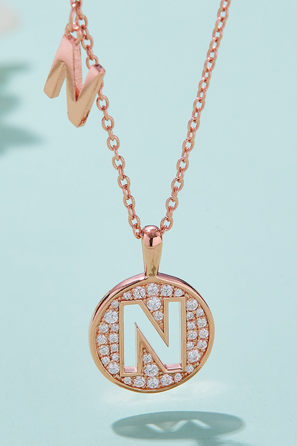 Adored Sparkala™ Moissanite K to T Pendant Necklace