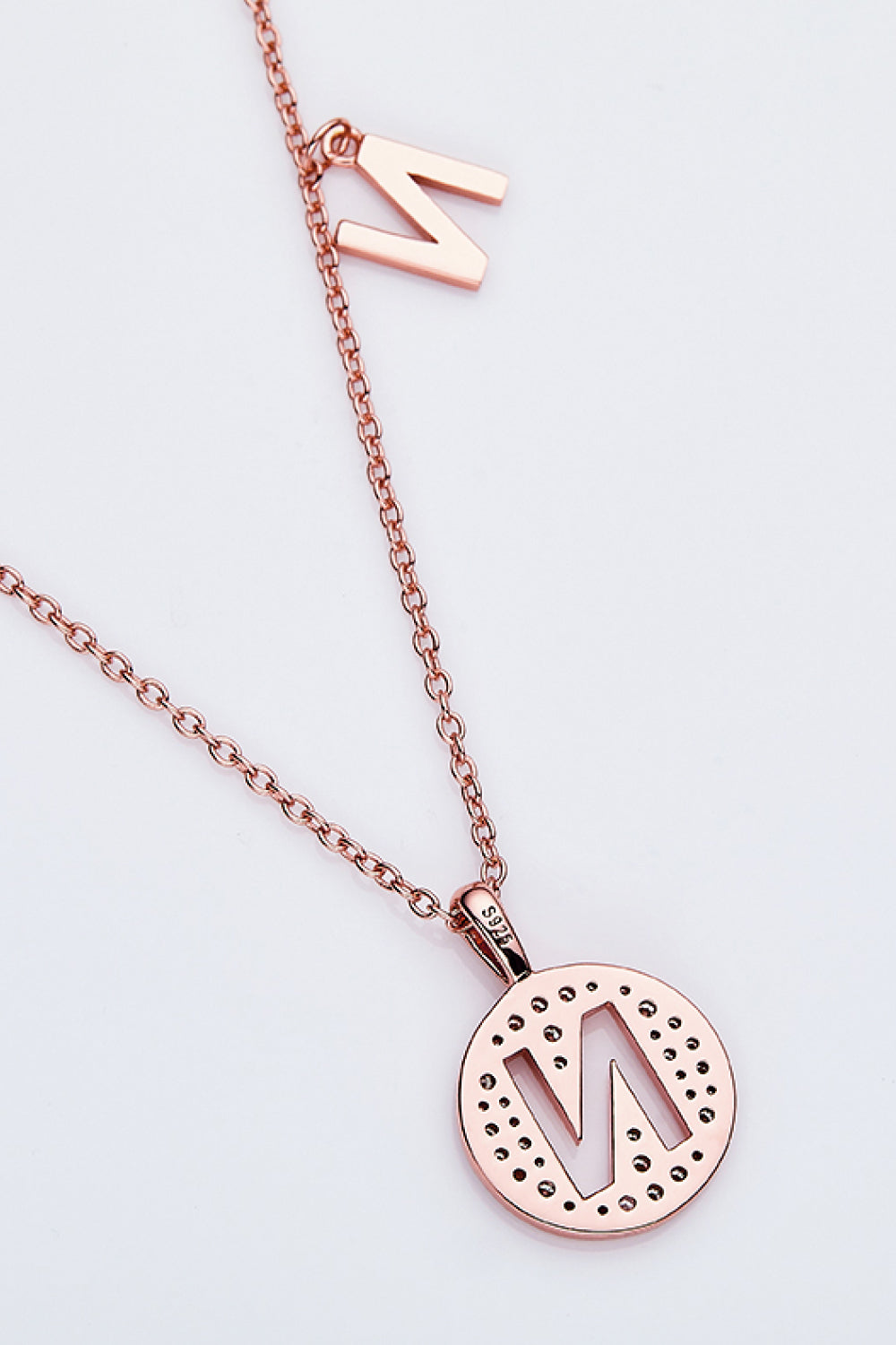 Adored Sparkala™ Moissanite K to T Pendant Necklace