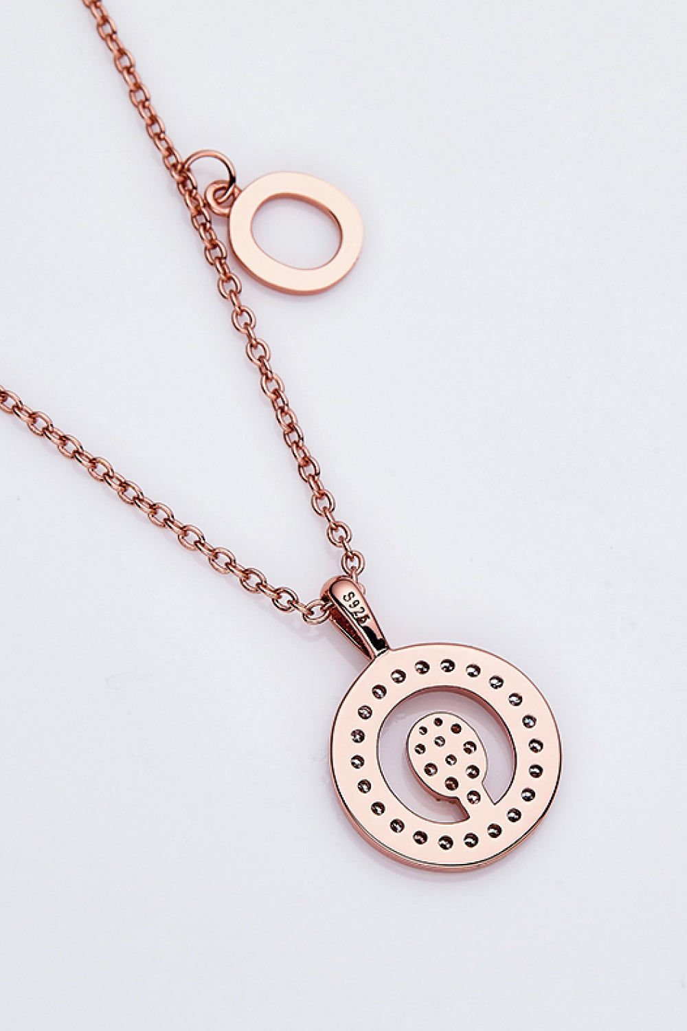 Adored Sparkala™ Moissanite K to T Pendant Necklace