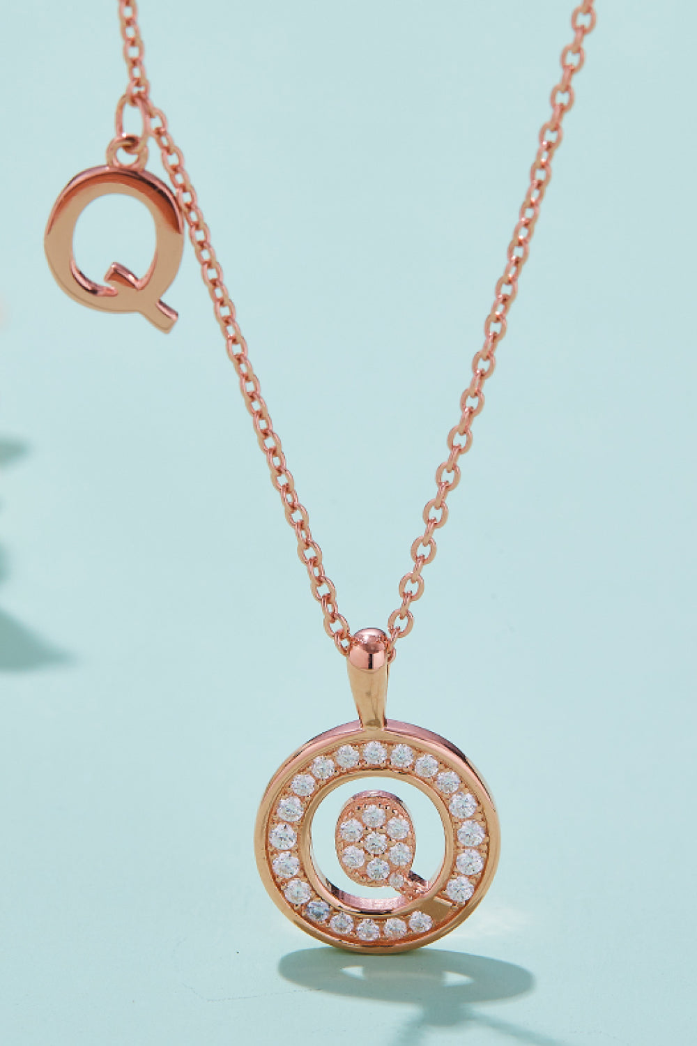 Adored Sparkala™ Moissanite K to T Pendant Necklace