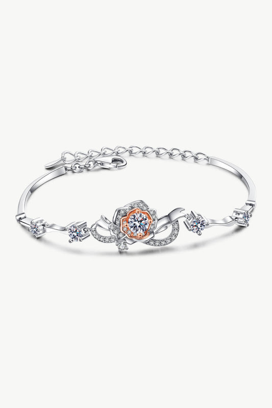 1.4 Carat Rhodium-Plated Pure Sterling Silver Sparkala™ Bracelet