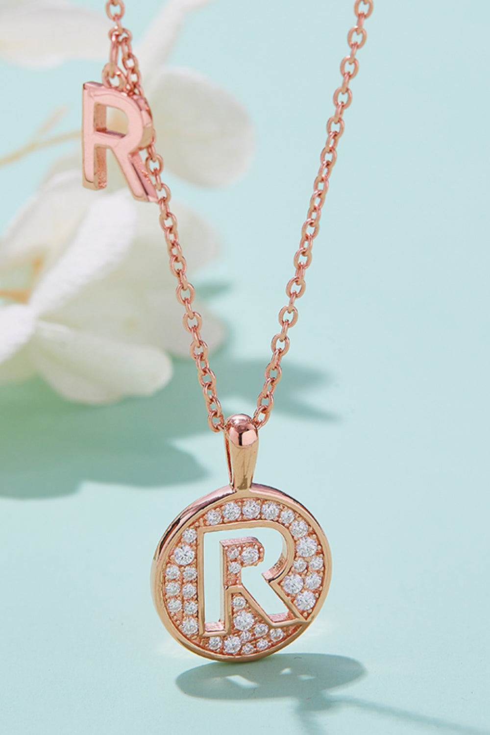Adored Sparkala™ Moissanite K to T Pendant Necklace