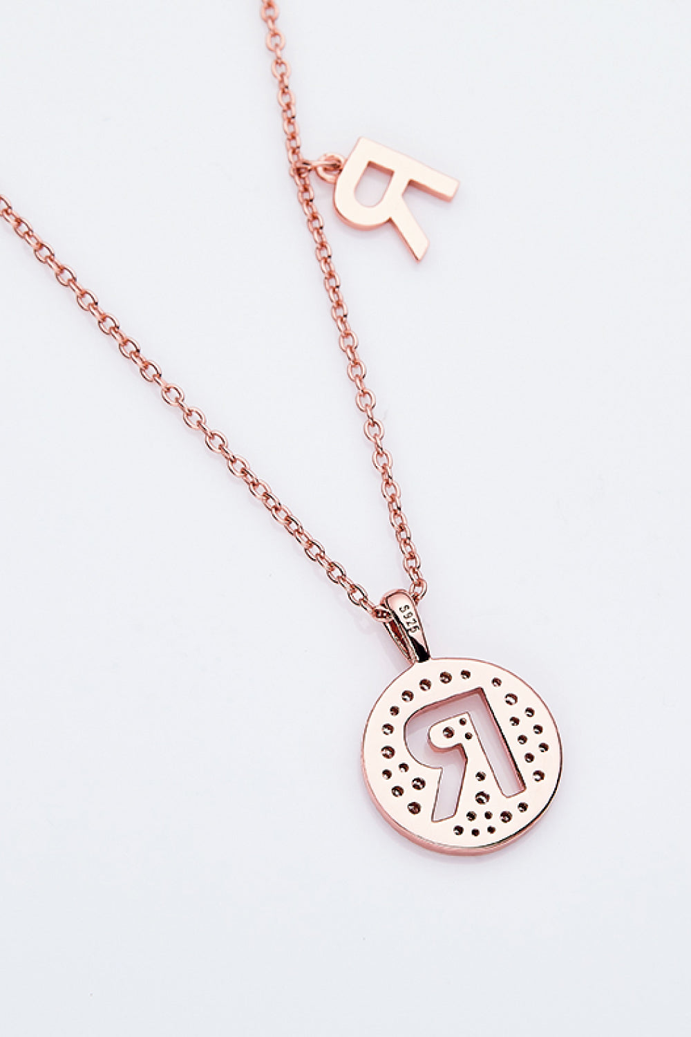 Adored Sparkala™ Moissanite K to T Pendant Necklace