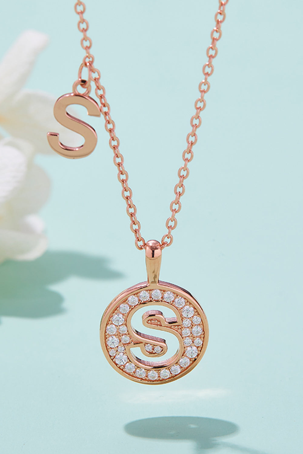 Adored Sparkala™ Moissanite K to T Pendant Necklace