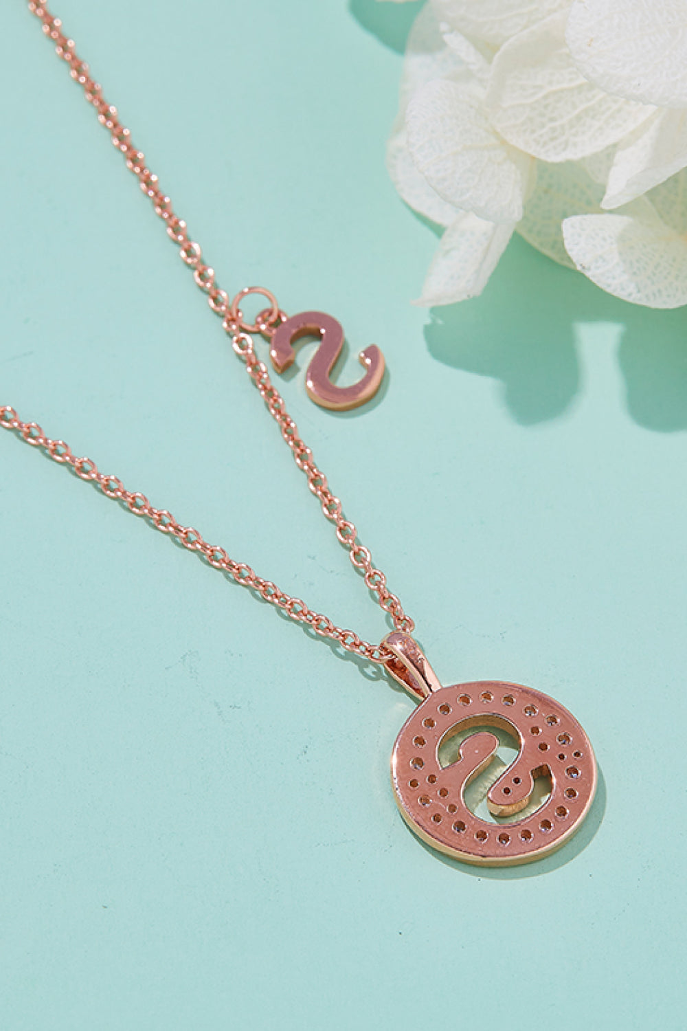 Adored Sparkala™ Moissanite K to T Pendant Necklace