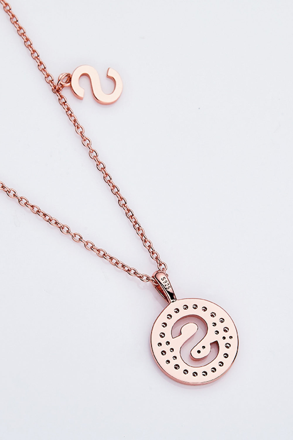 Adored Sparkala™ Moissanite K to T Pendant Necklace