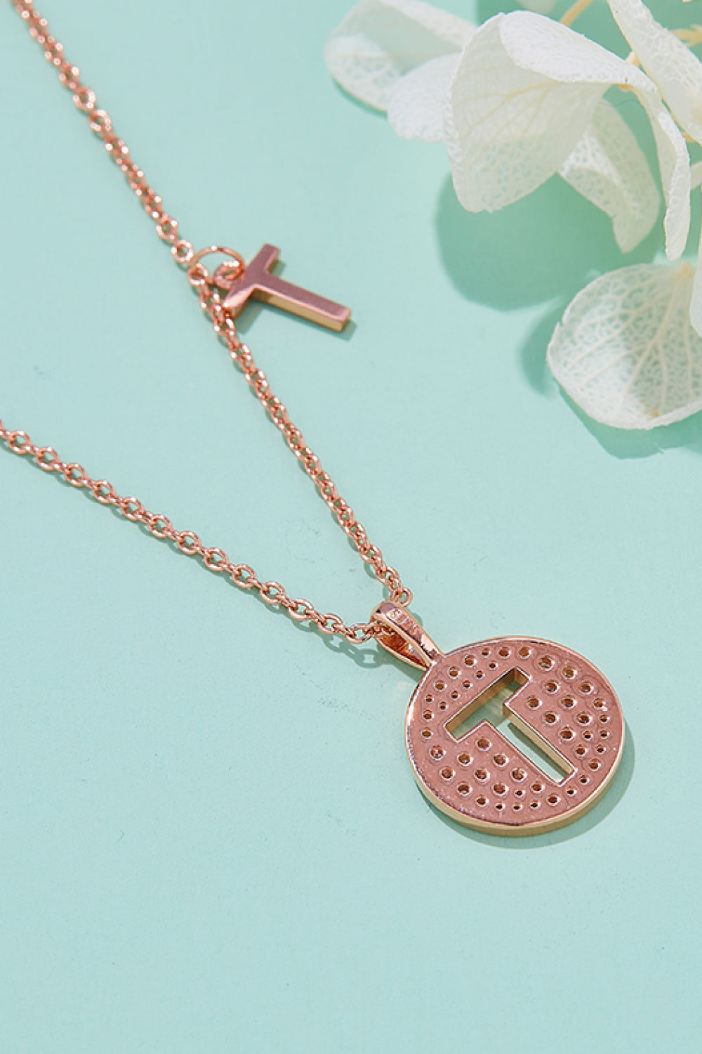 Adored Sparkala™ Moissanite K to T Pendant Necklace