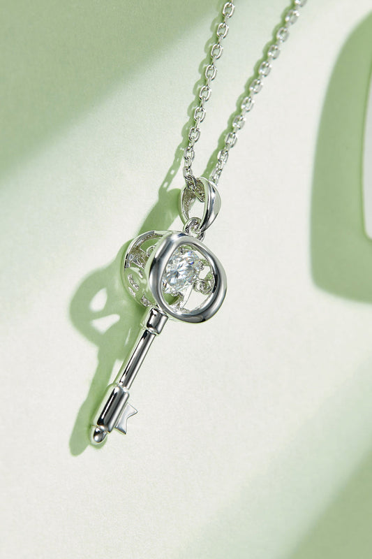 Adored Sparkala™ Key Pendant Necklace