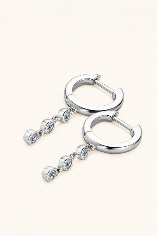 Sparkala™ Decor Platinum-Plated 925 Sterling Silver Earrings