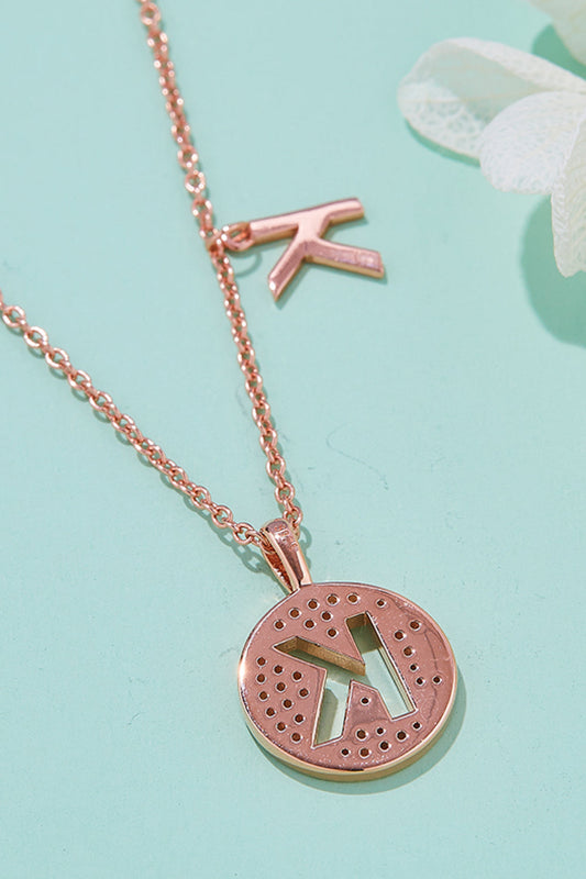 Adored Sparkala™ K to T Pendant Necklace