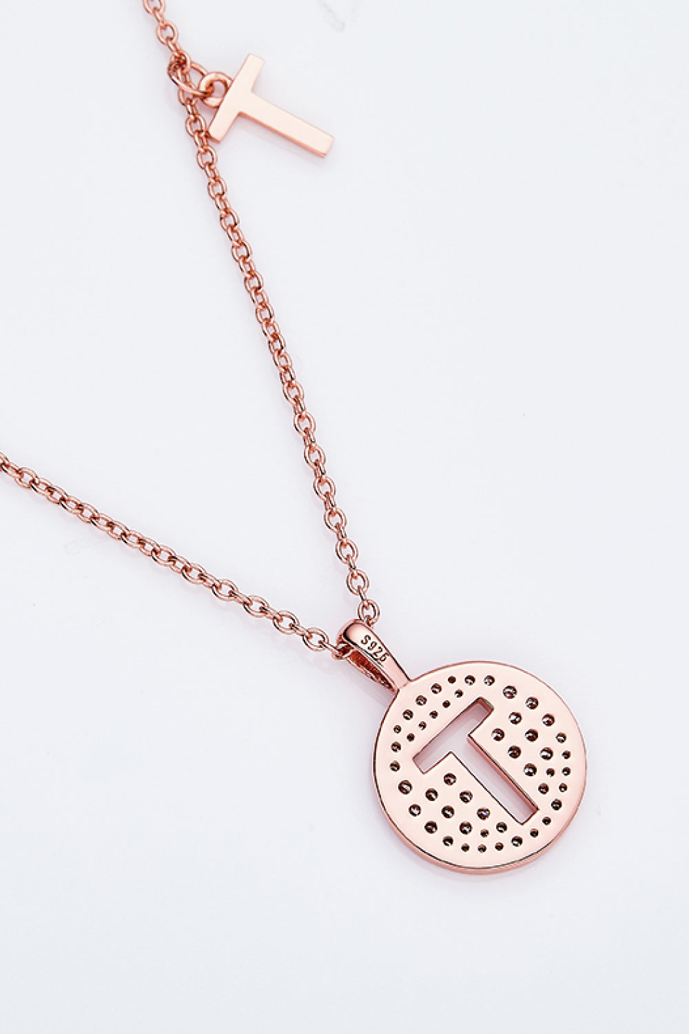 Adored Sparkala™ Moissanite K to T Pendant Necklace