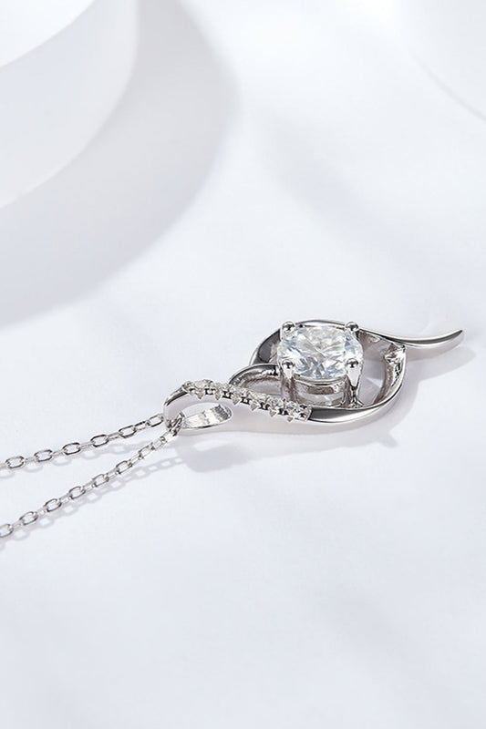 Platinum-Plated 1 Carat Sparkala™ Pendant Necklace