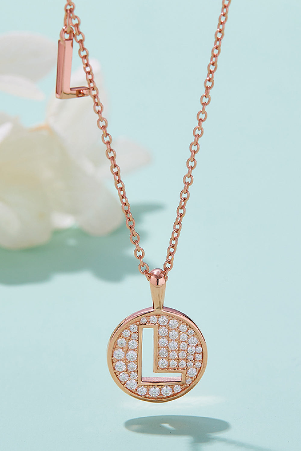 Adored Sparkala™ Moissanite K to T Pendant Necklace