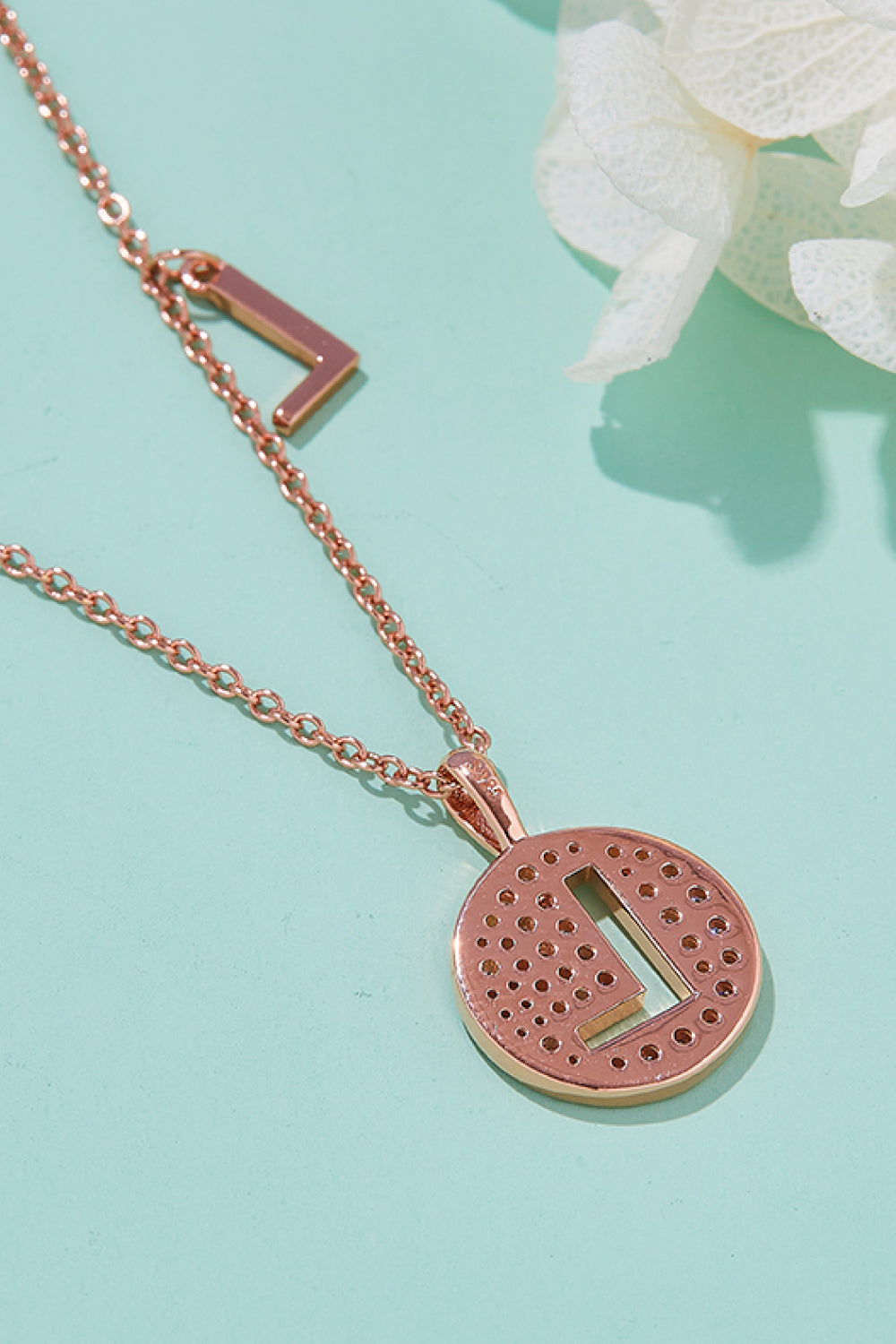 Adored Sparkala™ Moissanite K to T Pendant Necklace