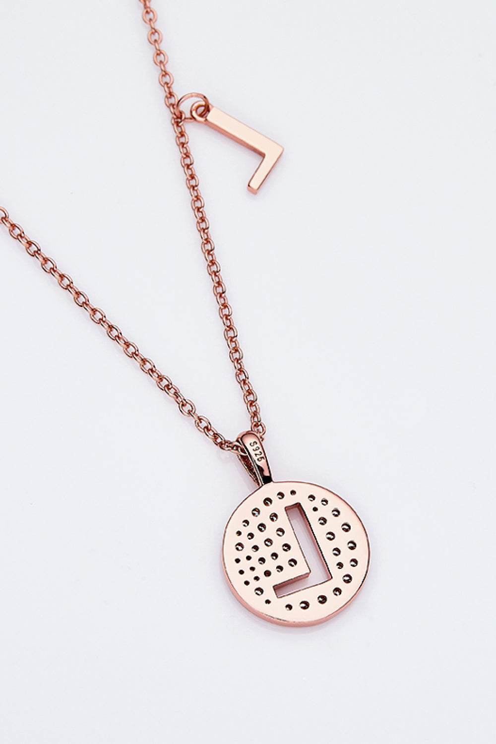 Adored Sparkala™ Moissanite K to T Pendant Necklace
