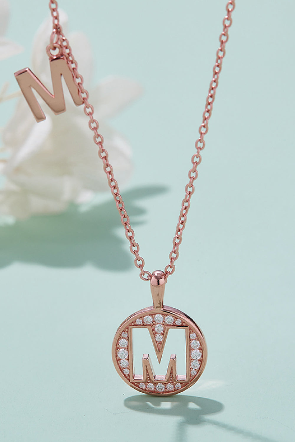 Adored Sparkala™ Moissanite K to T Pendant Necklace