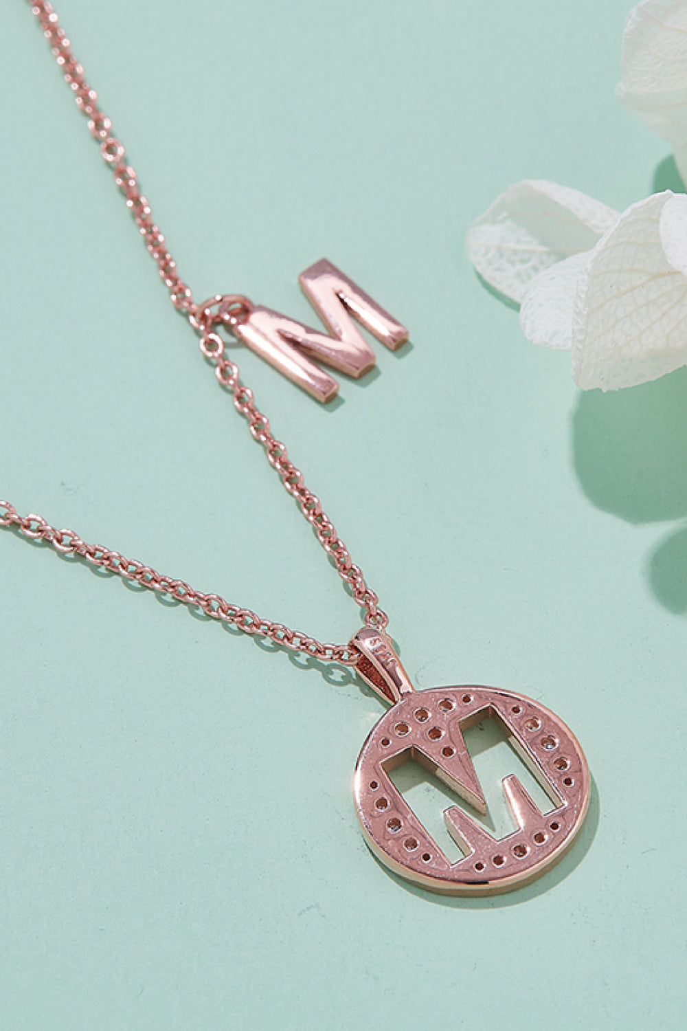 Adored Sparkala™ Moissanite K to T Pendant Necklace