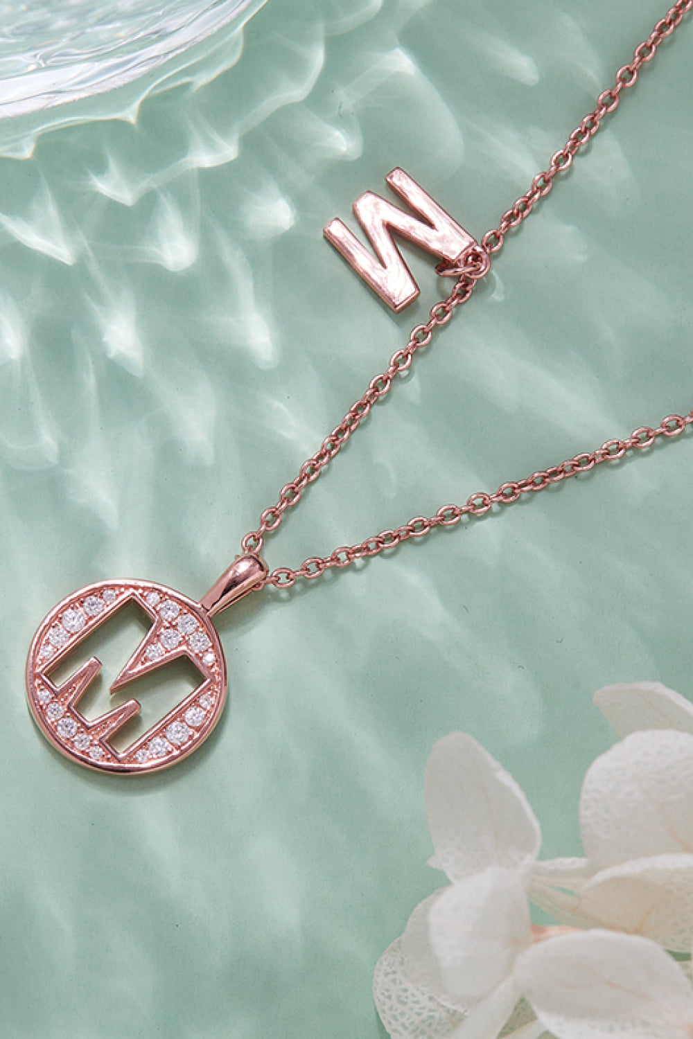 Adored Sparkala™ Moissanite K to T Pendant Necklace