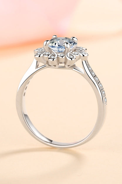 Can't Stop Your Shine Pure Sterling Silver Sparkala™ Moissanite Ring