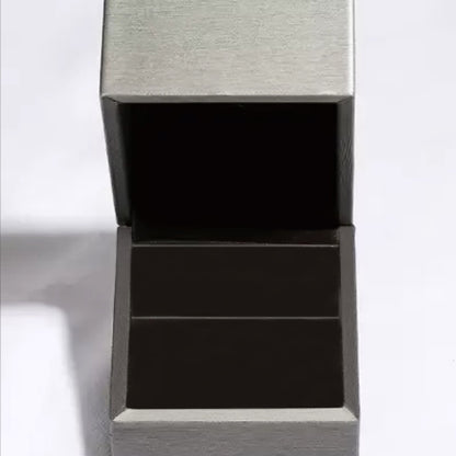3 Carat Asscher Cut Moissanite Pure Sterling Silver Square Shape Ring - Sparkala