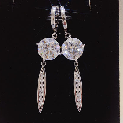 10 Carat Sparkala™ Moissanite 925 Sterling Silver Earrings