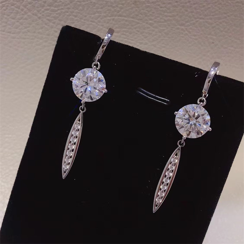 10 Carat Sparkala™ Moissanite 925 Sterling Silver Earrings