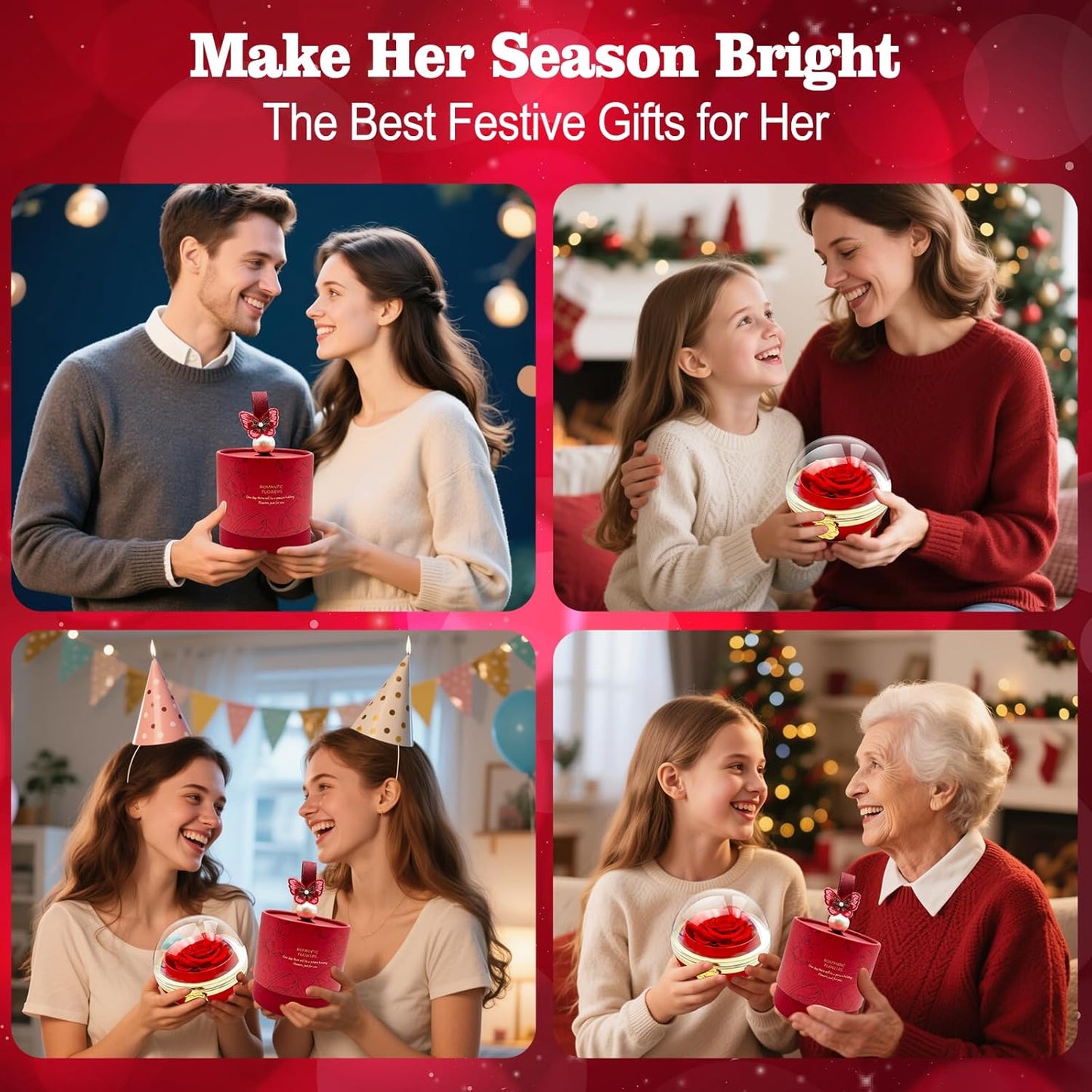 1 Carat Moissanite Necklace with Forever Rose™