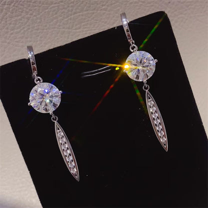 10 Carat Sparkala™ Moissanite 925 Sterling Silver Earrings