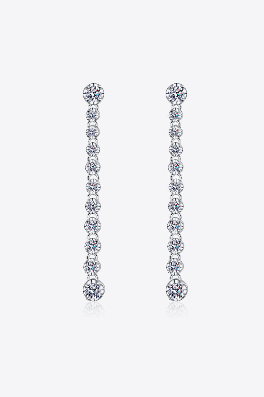 Adored 1.18 Carat Sparkala™ Moissanite Long Earrings