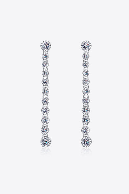 Adored 1.18 Carat Sparkala™ Moissanite Long Earrings