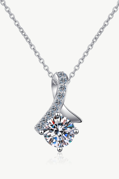 Unique and Chic Sparkala™ Moissanite Pendant Necklace