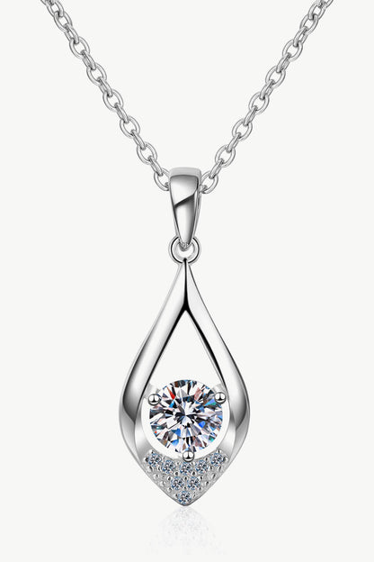 Glamorous Always Moissanite Pendant Necklace - Sparkala